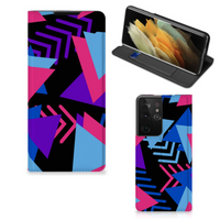 Samsung Galaxy S21 Ultra Stand Case Funky Triangle - thumbnail