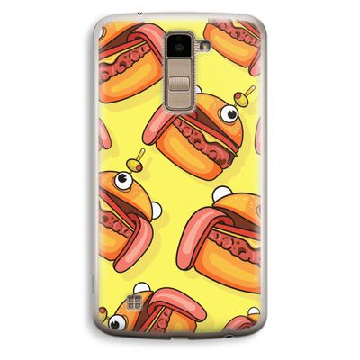 Hamburger: LG K10 (2016) Transparant Hoesje