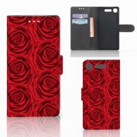 Sony Xperia XZ1 Hoesje Red Roses Sony Xperia XZ1 Hoesje Red Roses