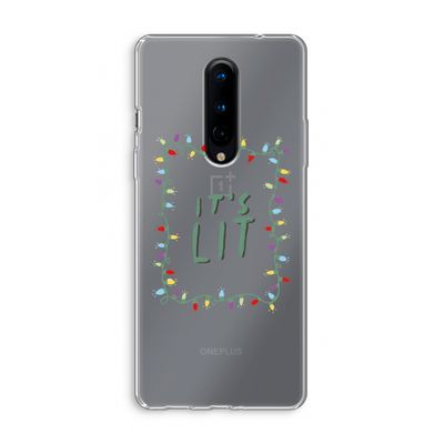 It's Lit: OnePlus 8 Transparant Hoesje
