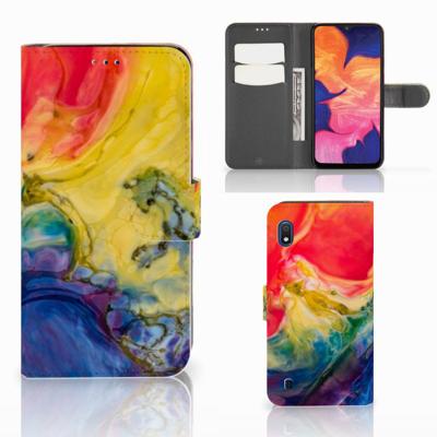 Hoesje Samsung Galaxy A10 Watercolor Dark Hoesje Samsung Galaxy A10 Watercolor Dark