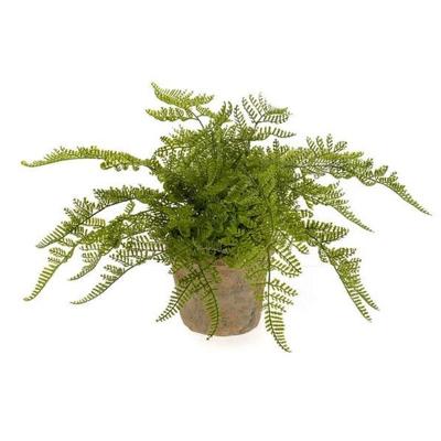 Kunstplant herfst Varen - groen - H30 cm - in pot - nepplant - kamerplant