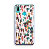 Tropical Dots: Huawei P Smart (2019) Transparant Hoesje