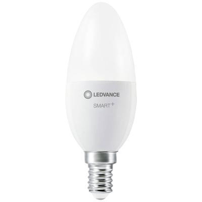 LEDVANCE 4058075729087 LED-lamp Energielabel F (A - G) E14 Kaars 4.9 W = 40 W Warmwit tot koudwit (Ø x h) 39 mm x 39 mm 1 stuk(s)