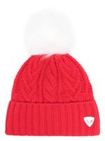 Rossignol Mady cable-knit beanie - Rouge - thumbnail