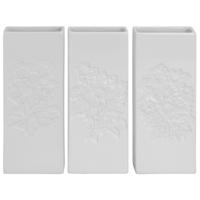 Radiator Waterverdampers - 3x - dolomiet - bloemen print - 20 cm - luchtbevochtiger