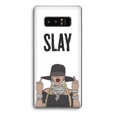 Slay All Day: Samsung Galaxy Note 8 Transparant Hoesje