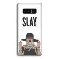 Slay All Day: Samsung Galaxy Note 8 Transparant Hoesje