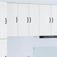 Keukenkast Wit 60 x 31 x 80 cm Bewerkt hout