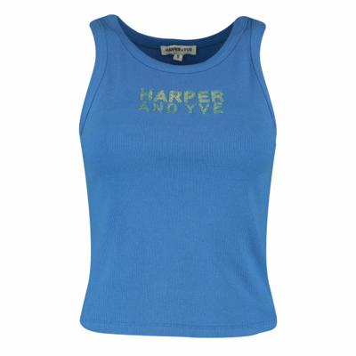 Harper & Yve - Blauw | Dames | Top | Blauw | M | regular | Kamst mode