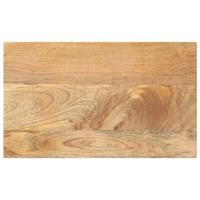 Tafelblad rechthoekig 50x30x2,5 cm massief mangohout