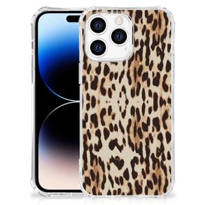 Apple iPhone 14 Pro Max Case Anti-shock Leopard