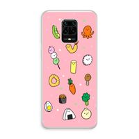 Happy bento friends: Xiaomi Redmi Note 10 Lite Transparant Hoesje