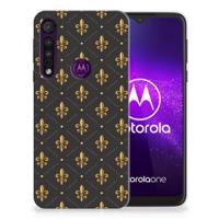 Motorola One Macro | TPU bumper | Franse Lelie