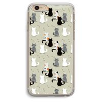 Katten: iPhone 6 Plus / 6S Plus Transparant Hoesje