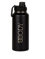 BBody Accessoire Stainless Steel Bottle L Zwart 1St