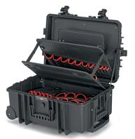 KNIPEX gereedschapskoffer "robust45 move" gereedschapskist (zwart)