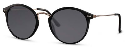 CWI zonnebril ovaal unisex cat. 3 zwart/zwart CWI zonnebril ovaal unisex cat. 3 zwart/zwart