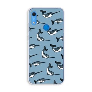 Narwhal: Huawei Y6s Transparant Hoesje