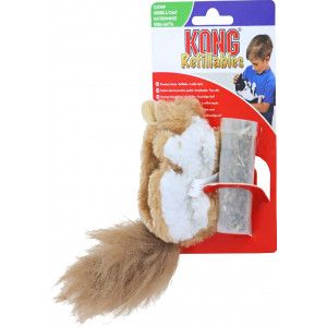 Kong Catnip Toy Squirrel Per 2