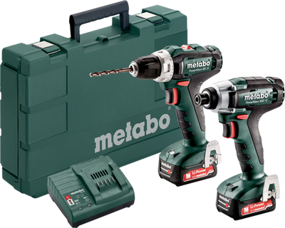 Metabo PowerMaxx BS 12 + PowerMaxx SSD 12 Combiset Metabo PowerMaxx BS 12 + PowerMaxx SSD 12 Combiset