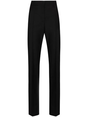 Givenchy pantalon plissé à taille haute - Noir
