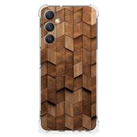 Stevig Telefoonhoesje voor Samsung Galaxy A05s Wooden Cubes