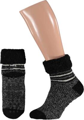 Apollo Slofsok zwart motief 43-46