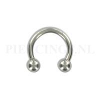 Circulair barbell 1.6 mm 8 mm