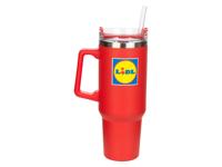 Lidl RVS beker (Rood)
