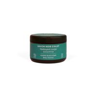 Najel Aleppo zeep scrub zwart eucalyptus