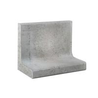 L-element grijs 50x40 voet 30 cm - Gardenlux