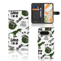 Telefoonhoesje | Met pasjeshouder | voor Google Pixel 9 | 9 Pro Dinosaurus