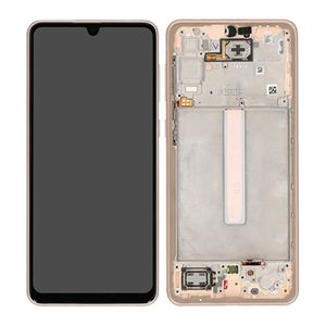 Samsung Galaxy A33 5G Front Cover & LCD Display GH82-28143D - Abrikoos