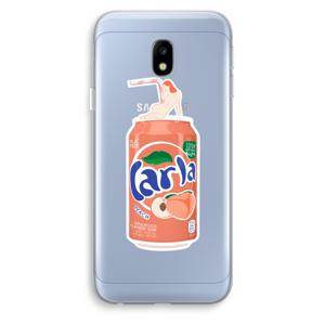 S(peach)less: Samsung Galaxy J3 (2017) Transparant Hoesje