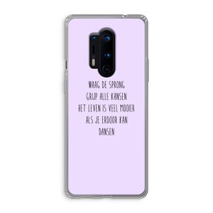 Sprong: OnePlus 8 Pro Transparant Hoesje