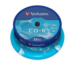 Verbatim CD-R Extra Protection 700 MB 25 stuk(s)