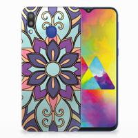 Samsung Galaxy M20 (Power) | TPU Case | Purple Flower