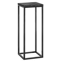 Leen Bakker - Plantentafel Gijs - 79x30x30 Cm - Hout - Zwart