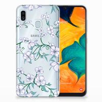 Samsung Galaxy A30 Uniek TPU Case Blossom White