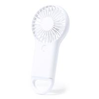 Mini ventilator Dayane - wit - 8 x 17 x 2 cm - verkoeling in zomer