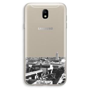 Marrakech Skyline : Samsung Galaxy J7 (2017) Transparant Hoesje