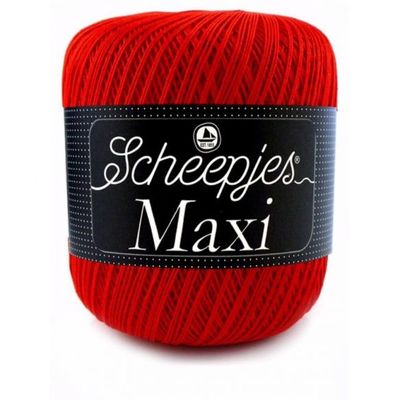 Scheepjes Maxi 115 Hot Red Scheepjes Maxi 115 Hot Red