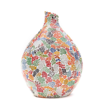 Tafellamp Glass Multi Color Onion