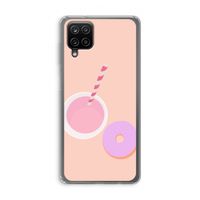 Donut: Samsung Galaxy A12 Transparant Hoesje Donut: Samsung Galaxy A12 Transparant Hoesje