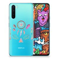 OnePlus Nord Telefoonhoesje met Naam Boho Dreamcatcher