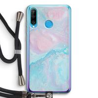 Fantasie pastel: Huawei P30 Lite Transparant Hoesje met koord