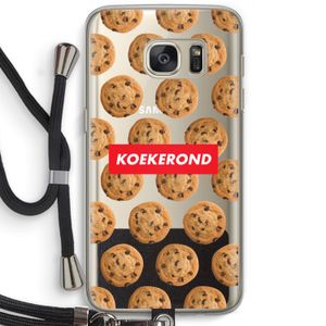 Koekerond: Samsung Galaxy S7 Transparant Hoesje met koord