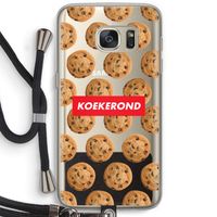 Koekerond: Samsung Galaxy S7 Transparant Hoesje met koord