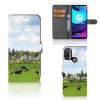 Motorola Moto E20 | E30 | E40 | Telefoonhoesje | Met pasjeshouder | Koeien